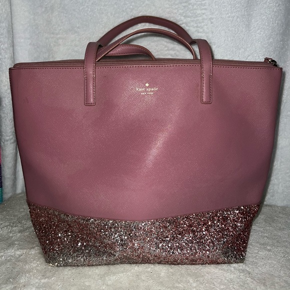 kate spade Handbags - Kate Spade glitter tote purse